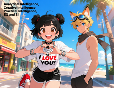 Analytical Intelligence, Creative Intelligence, Practical Intelligence, EQ and SI